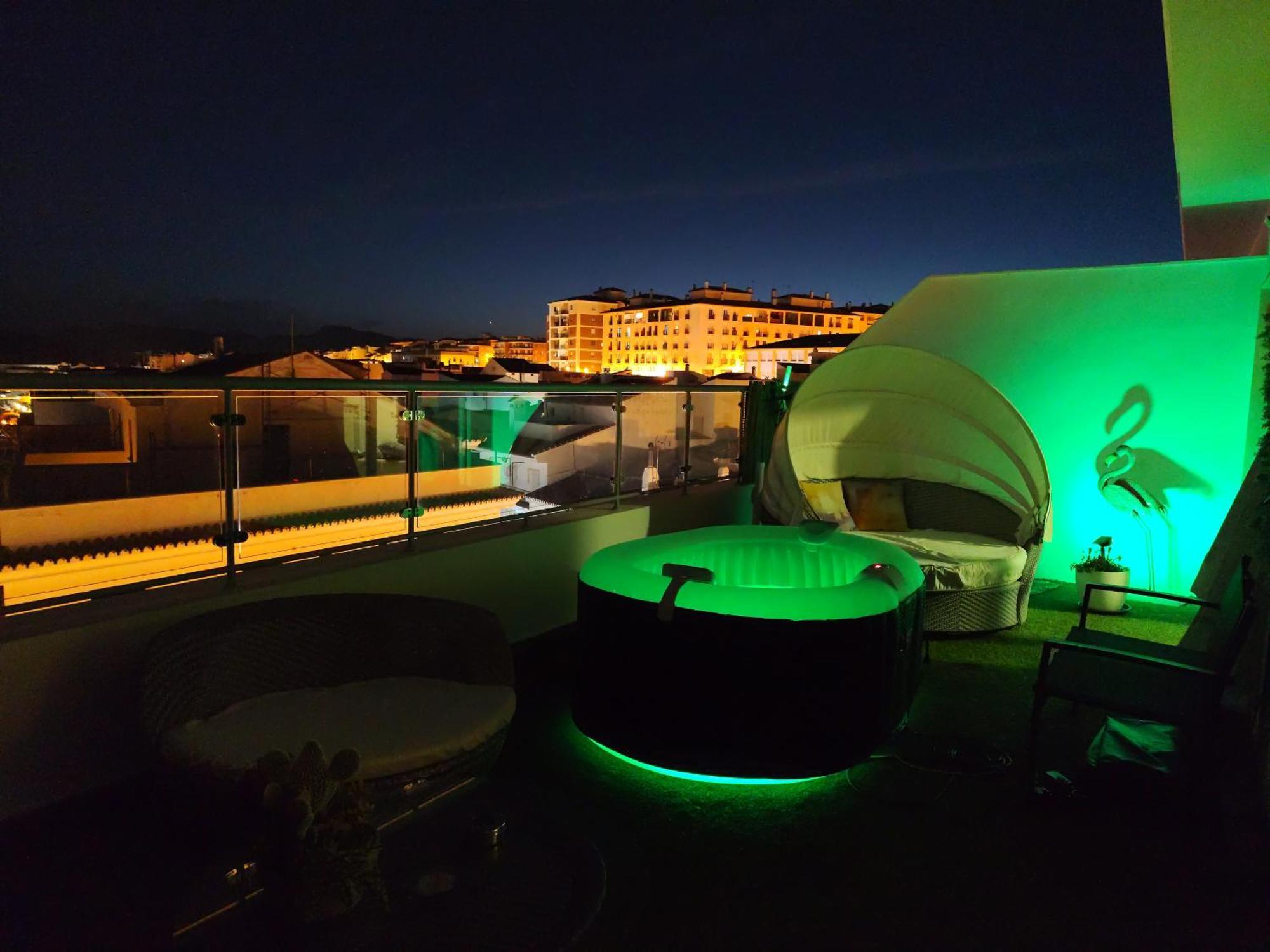 Atico Rilque, Apartamentos Independientes Con Jacuzzi Privado Y Terraza En Ронда Екстер'єр фото